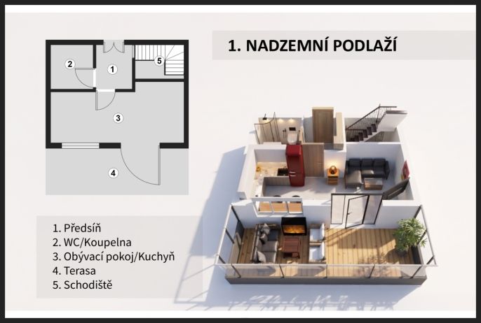 Prodej, Byt 3+kk, Kladno