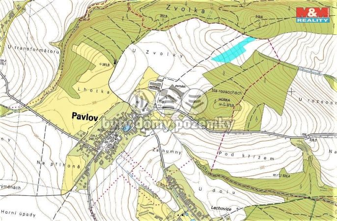 Prodej, Pole, Pavlov