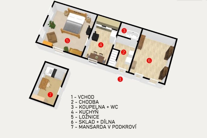 Prodej, Rodinný dům, Štoky