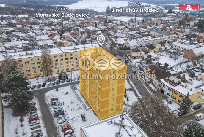 Prodej, Byt 2+1, Dačice