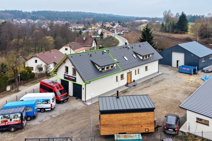 Pronájem, Byt 4+kk, Hamry nad Sázavou