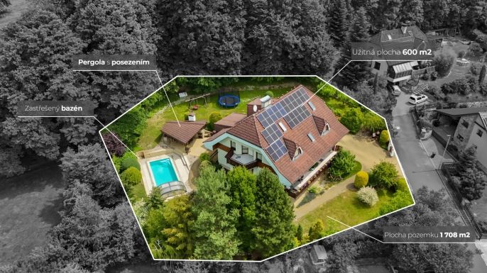 Prodej, Rodinný dům, 600 m², Rožnov pod Radhoštěm, Sluneční