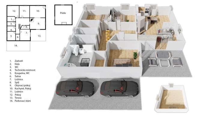 Prodej, Rodinný dům, Chlístov