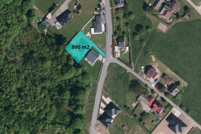 Prodej, Pozemek k bydlení, 890 m², Ostrava