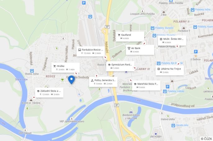 Prodej, Pozemek k bydlení, Pardubice