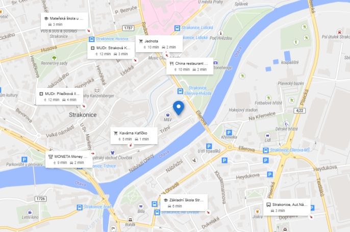 Pronájem, Byt 3+1, Strakonice