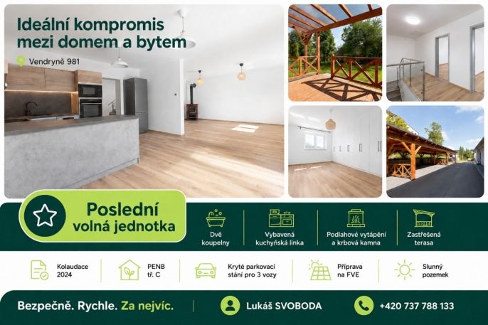 Prodej, Rodinný dům, Vendryně