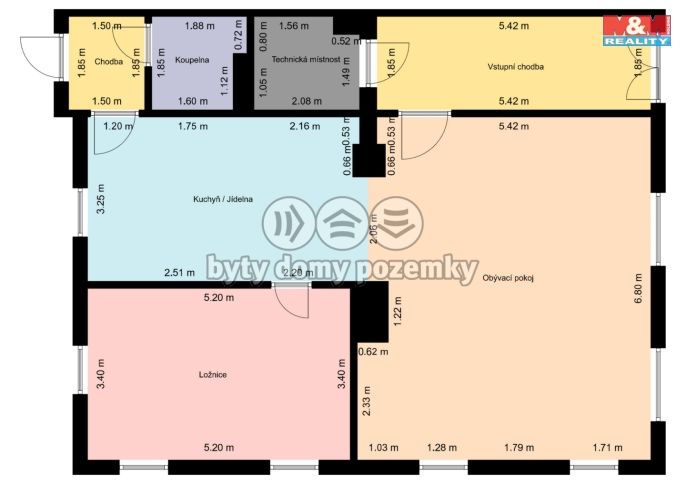 Pronájem, Byt 2+kk, Žamberk