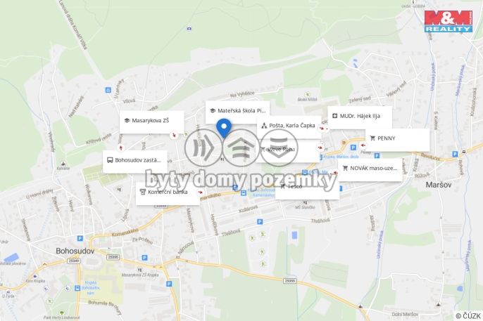 Prodej, Byt 3+1, Krupka