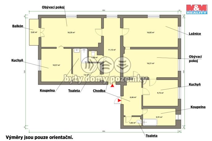 Prodej, Atypický byt, Mariánské Lázně