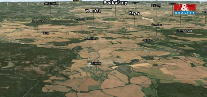 Prodej, Pozemek k bydlení, Blatno