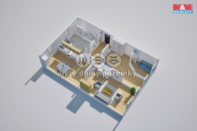 Prodej, Byt 3+kk, Teplice