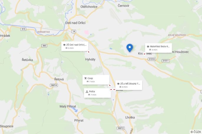 Prodej, Zahrada, Ústí nad Orlicí