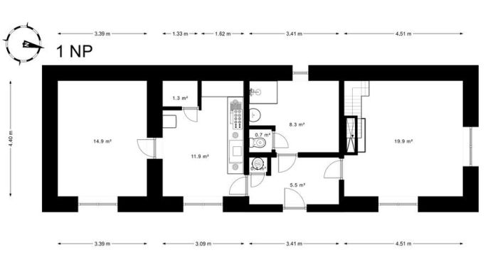 Prodej, Rodinný dům, Dvory
