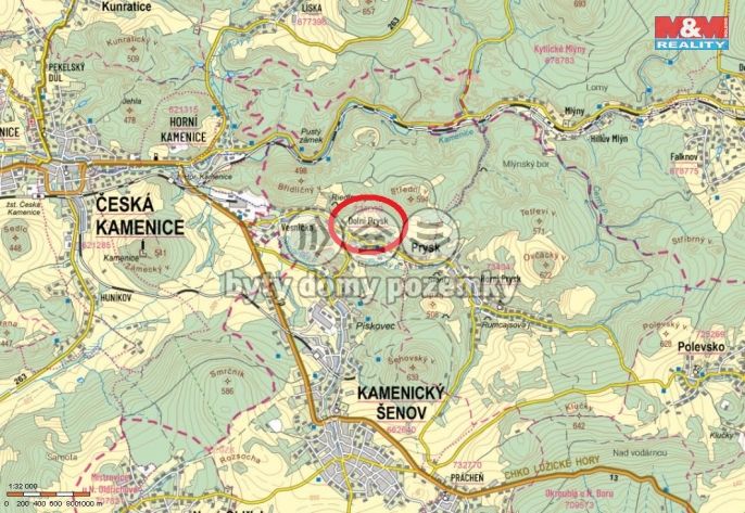 Prodej, Pozemek k bydlení, Prysk