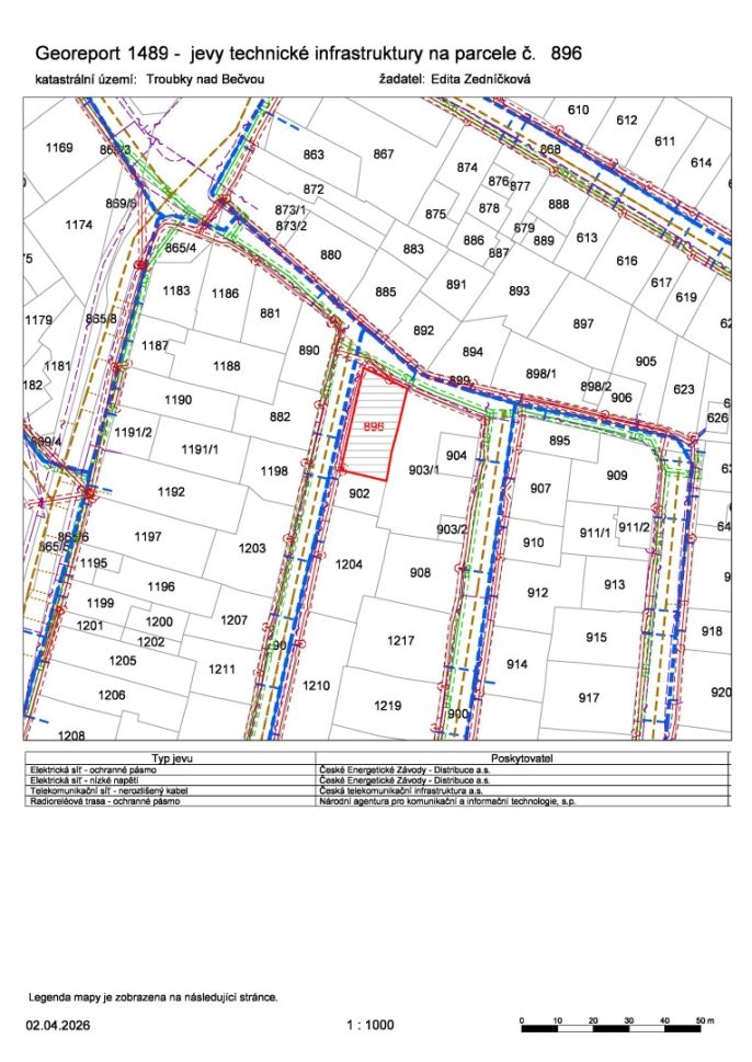 Prodej, Pozemek k bydlení, Troubky