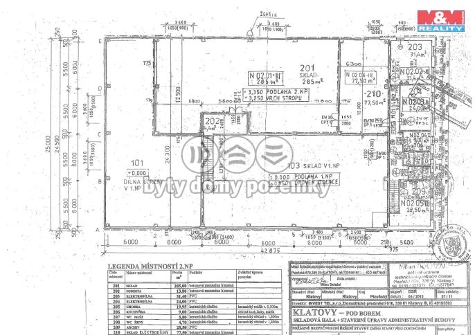 Pronájem, Sklad, Klatovy