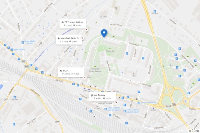 Prodej, Byt 3+1, Turnov