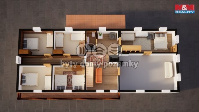 Prodej, Rodinný dům, Merboltice