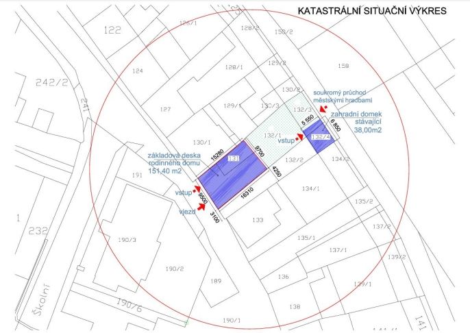 Prodej, Pozemek k bydlení, Moravský Krumlov