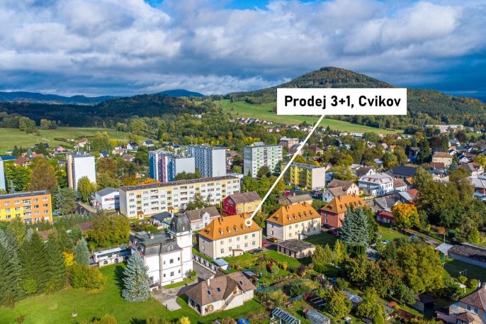 Prodej, Byt 3+1, Cvikov
