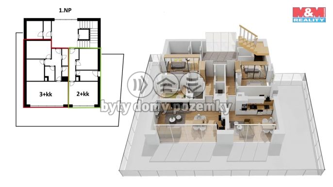 Prodej, Nájemní dům, Praha