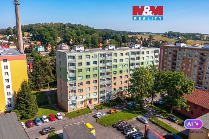 Prodej, Byt 1+1, Rumburk