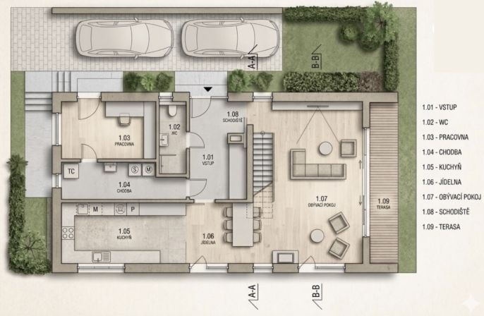 Prodej, Rodinný dům, Předboj