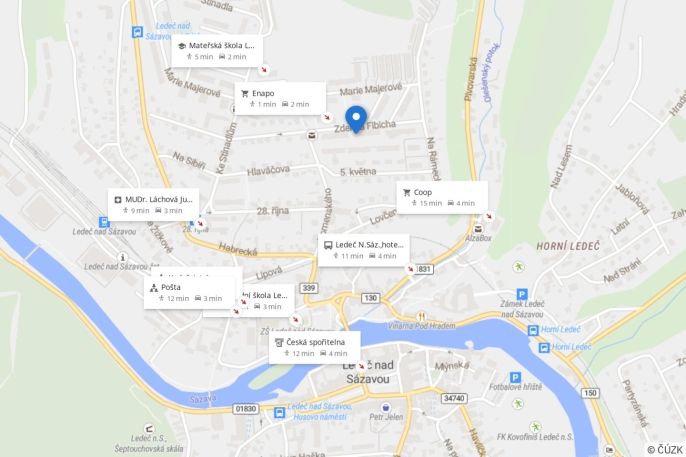 Prodej, Byt 2+1, Ledeč nad Sázavou