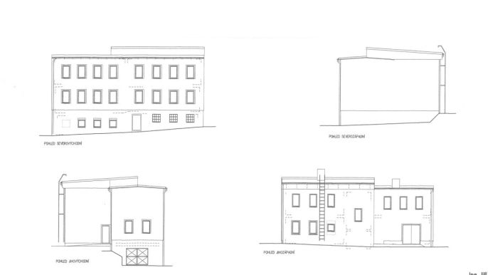 Prodej, Nájemní dům, Luby