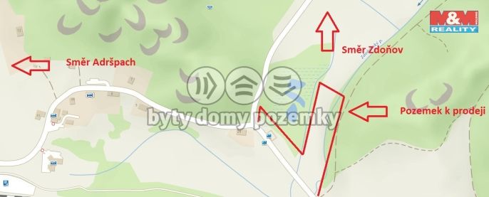 Prodej, Pozemek k bydlení, Adršpach