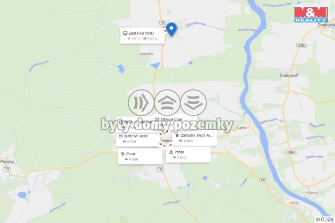 Prodej, Pozemek k bydlení, Albrechtice nad Vltavou