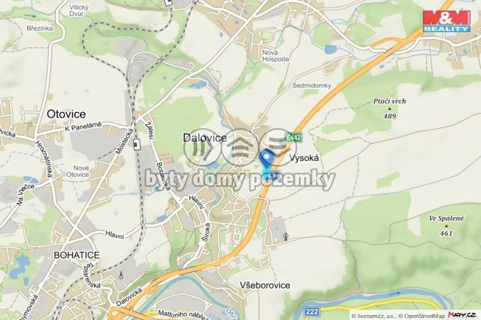 Prodej, Pozemek k bydlení, Dalovice