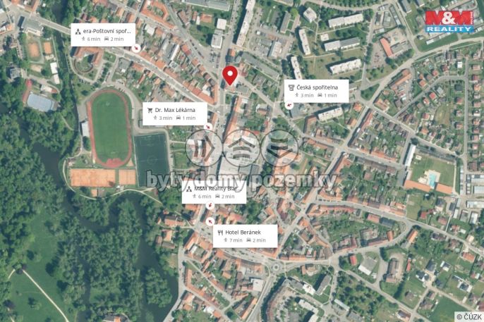 Pronájem, Kancelářský prostor, Blatná