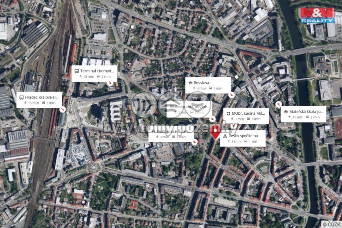 Prodej, Byt 1+1, Hradec Králové