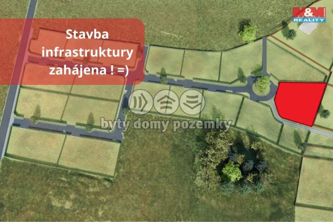 Prodej, Pozemek k bydlení, Nová Ves