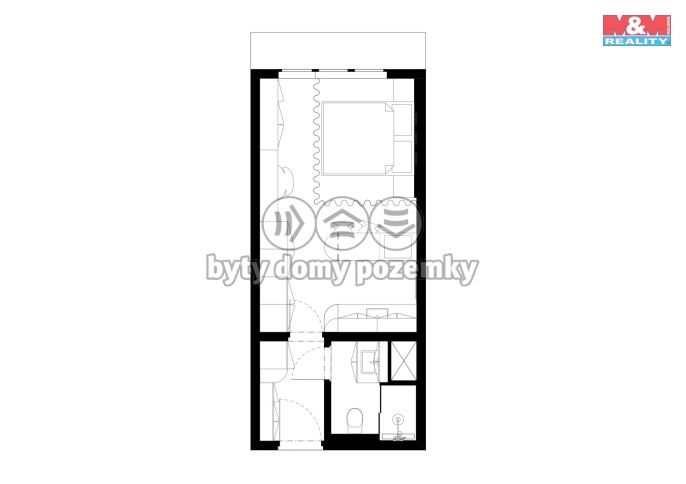 Prodej, Byt 1+kk, Ostrava