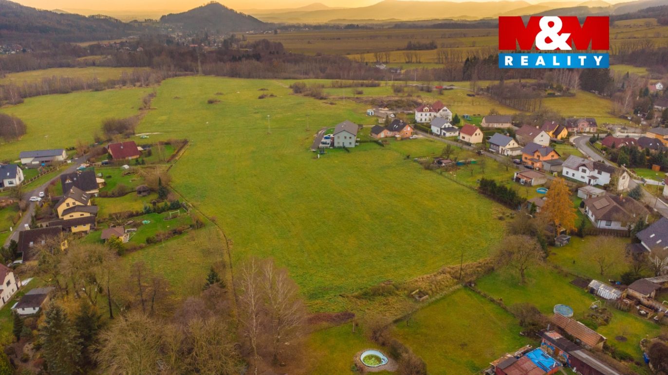 Pohled na pozemek