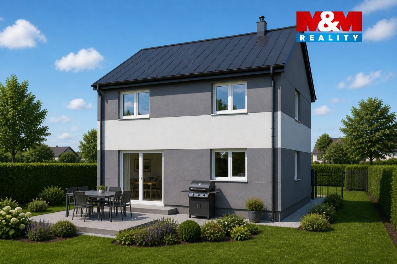 Prodej rodinného domu na klíč 6+1, 141 m², Račetice