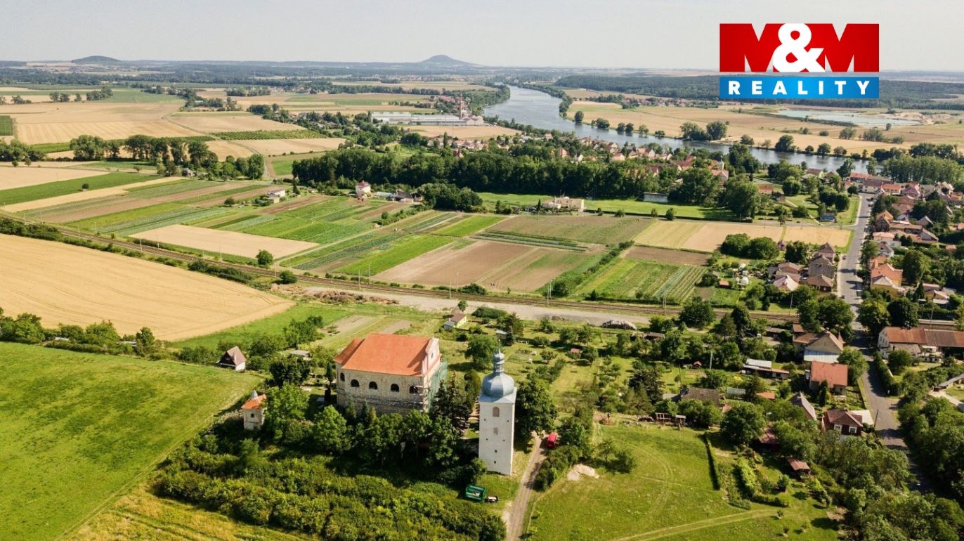Obec - letecký pohled
