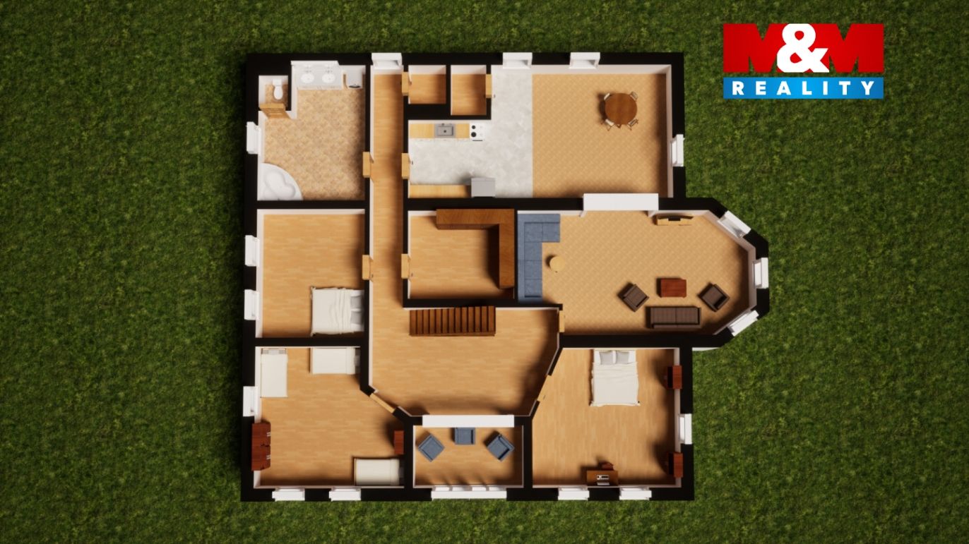 Půdorys 2NP