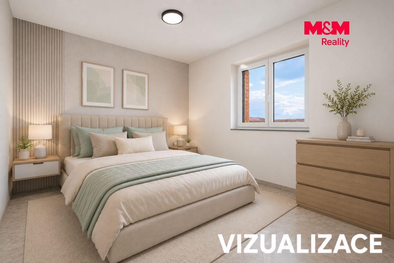 Vizualizace ložnice
