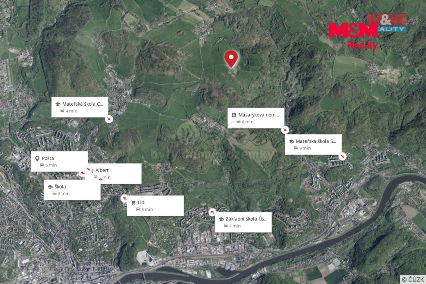 Mapa okolí