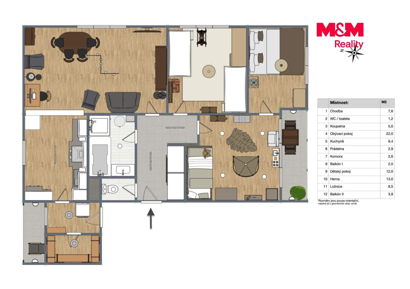 Prodej bytu 4+kk, 90 m², Jirny, ul. Zámecká