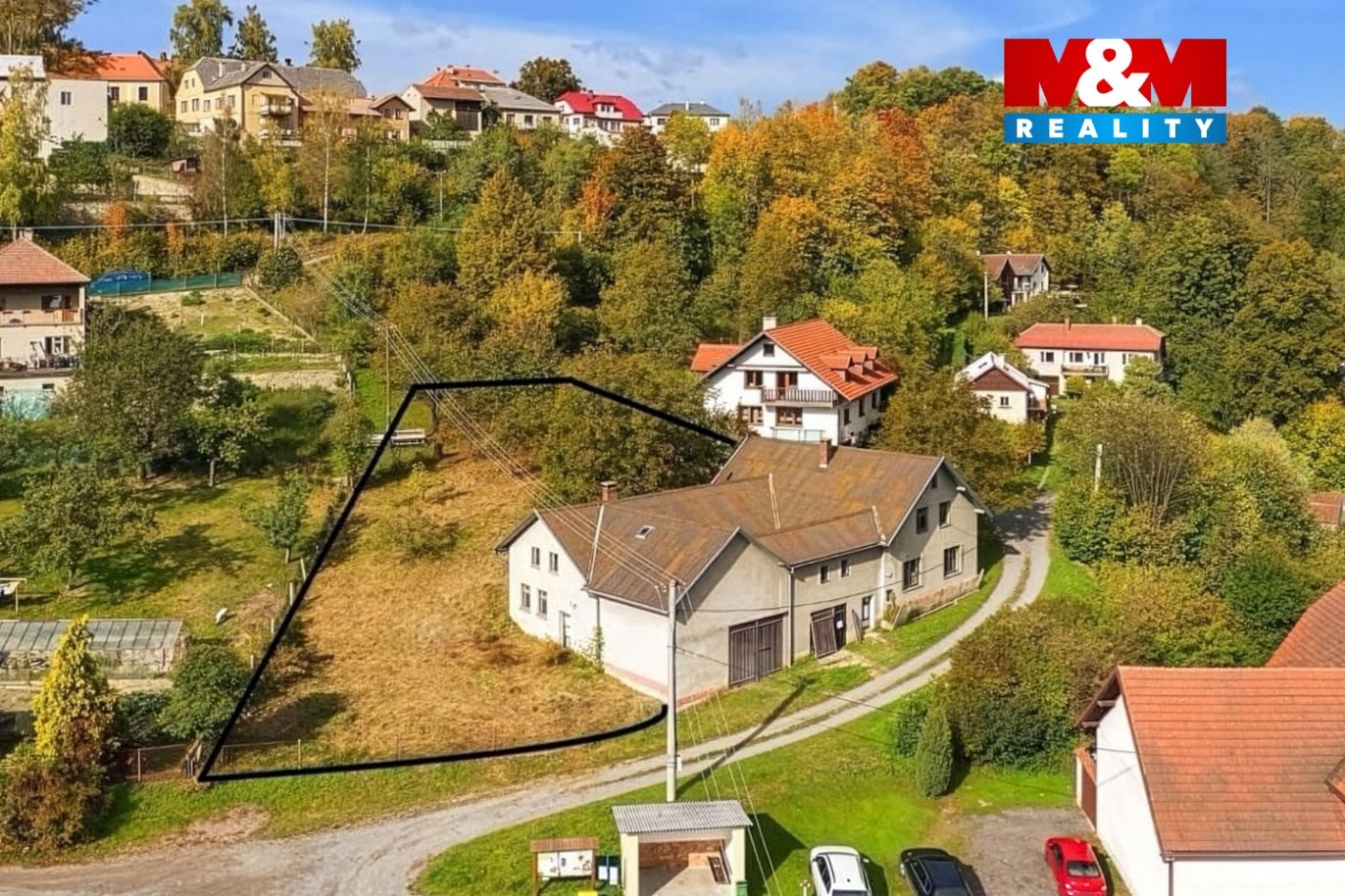 Pohled na okolí domu