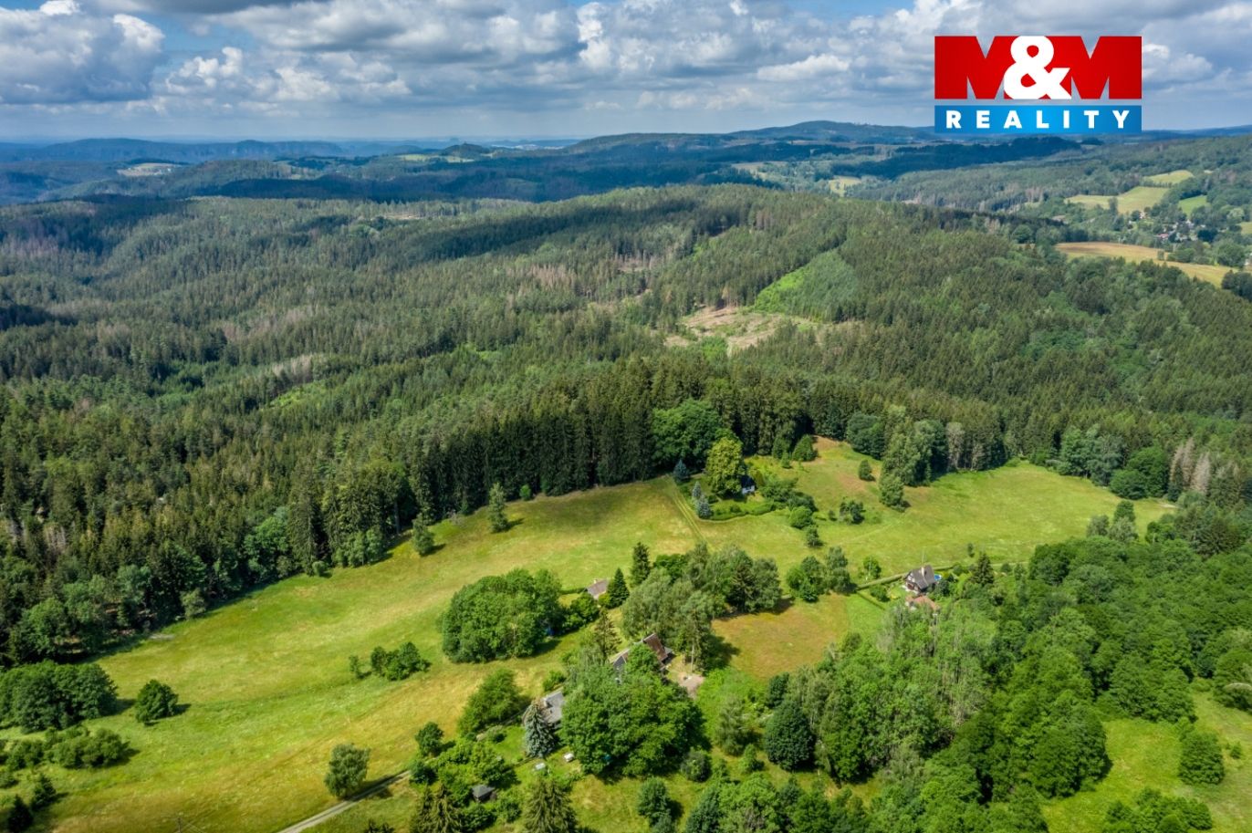 Pohled na pozemek