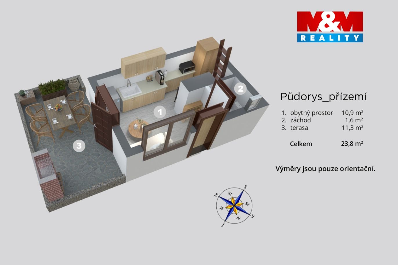 půdorys přízemí