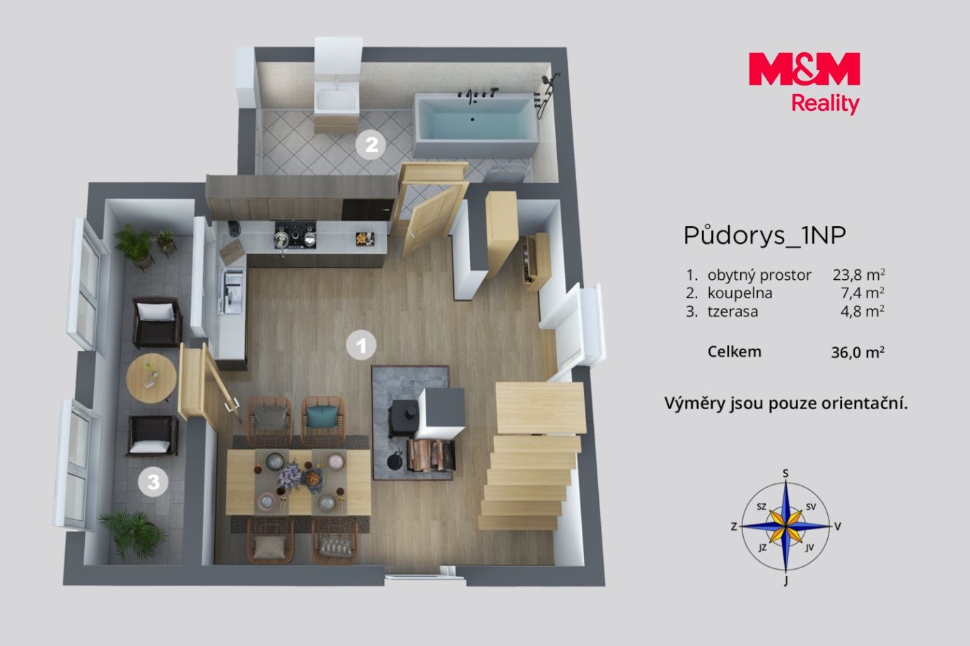 půdorys přízemí