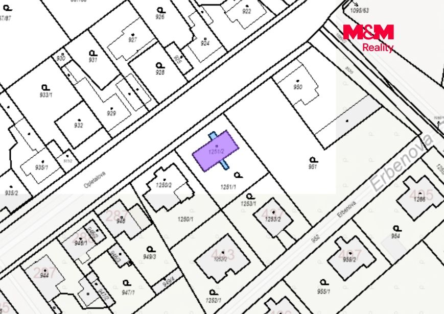 Katastrální mapa