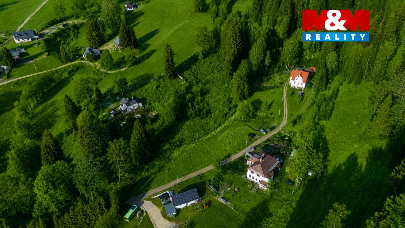 Letecký pohled - léto